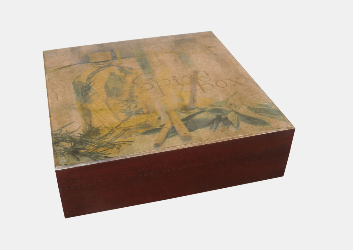 Caja de Té de Madera