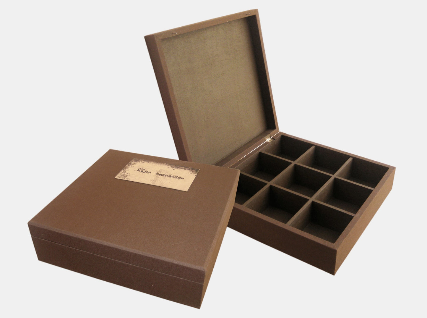 Caja de Té de Madera